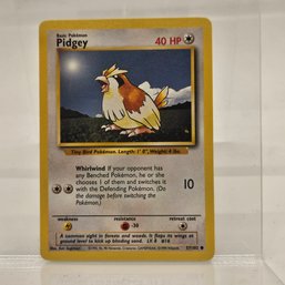 Pidgey Vintage Pokemon Card Base Set