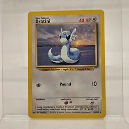 Dratini Vintage Pokemon Card Base Set