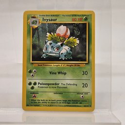 Ivysaur Vintage Pokemon Card Base Set