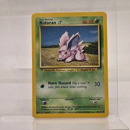 Nidoran Vintage Pokemon Card Base Set