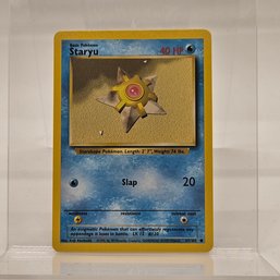 Staryu Vintage Pokemon Card Base Set