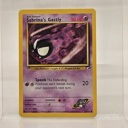 Sabrina's Gastly Vintage Pokemon Card Gym Set