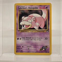 Sabrina's Slowpoke Vintage Pokemon Card Gym Set