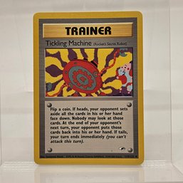 Tickling Machine Vintage Pokemon Card Gym Set