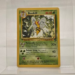 Beedrill Vintage Pokemon Card Base Set 2