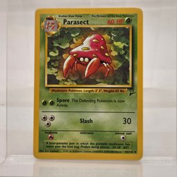 Parasect Vintage Pokemon Card Base Set 2