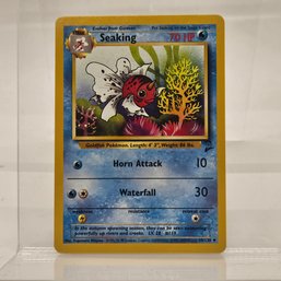 Seaking  Vintage Pokemon Card Base Set 2