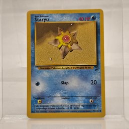 Staryu Vintage Pokemon Card Base Set 2