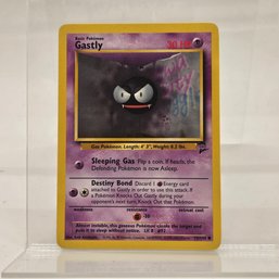 Gastly Vintage Pokemon Card Base Set 2