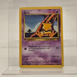 Abra Vintage Pokemon Card Base Set 2