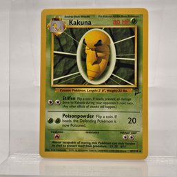 Kakuna Vintage Pokemon Card Base Set 2