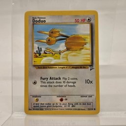 Doduo Vintage Pokemon Card Base Set 2