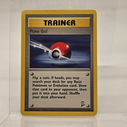 Pokeball Vintage Pokemon Card Base Set 2