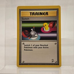 Switch Vintage Pokemon Card Base Set 2