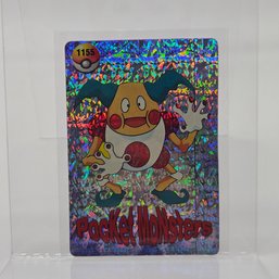 #1155 Mr. Mime Holo Prism Vintage Japanese Pokemon Vending Machine Pocket Monsters