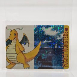 Dragonite Holo Prism Vintage Japanese Pokemon Vending Machine Pocket Monsters