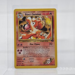 Blaine's Charmeleon Vintage Pokemon Card Gym Series