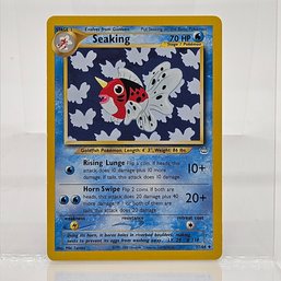 Seaking Vintage Pokemon Card Neo Series