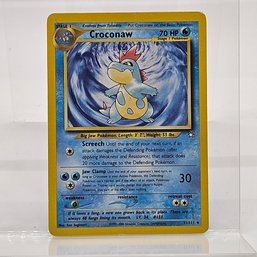 Croconaw Vintage Pokemon Card Neo Series