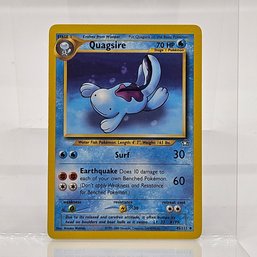 Quagsire  Vintage Pokemon Card Neo Series