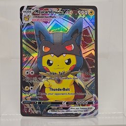 M Lucario Pikachu Cosplay Custom Pokemon Card