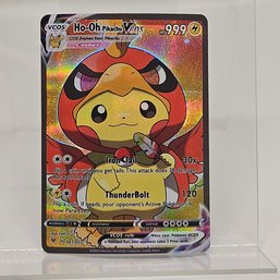 Ho-oh Pikachu Cosplay Custom Pokemon Card