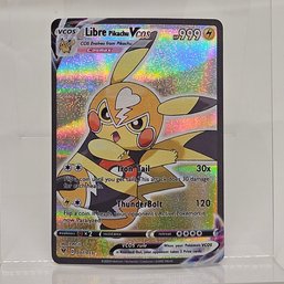 Libre Pikachu Cosplay Custom Pokemon Card