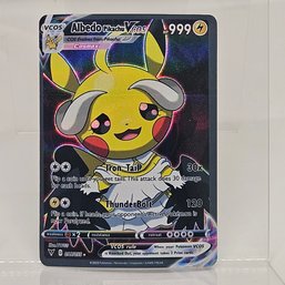 Albedo Pikachu Cosplay Custom Pokemon Card
