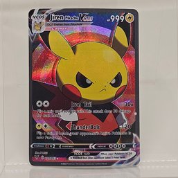 Jiren Pikachu Cosplay Custom Pokemon Card