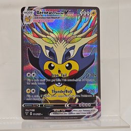 Xerneas Pikachu Cosplay Custom Pokemon Card