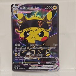 Asta Pikachu Cosplay Custom Pokemon Card