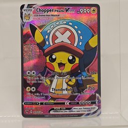 Chopper Pikachu Cosplay Custom Pokemon Card