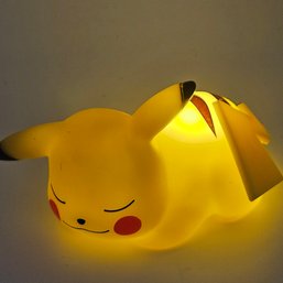 Pikachu Sleeping Pokemon Night Light Figurine