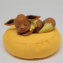 Sleeping Eevee Pokemon Figurine Statue