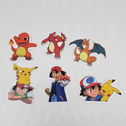New Pokemon Stickers - Charizard Ash Pikachu