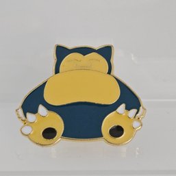 Snorlax Pokemon Brooch Pin