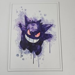 Gengar Pokemon Poster