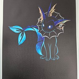 Vaporeon Pokemon Poster
