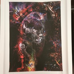 Black Panther Animal Poster