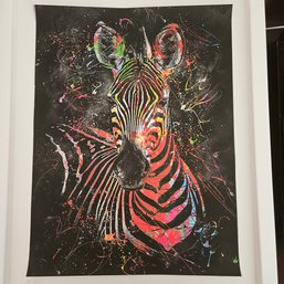 Zebra Animal Poster