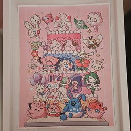 Fairy & Normal Pokemon Cute Pokemon Poster