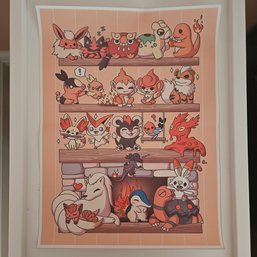 Fire Pokemon Cute Pokemon Poster