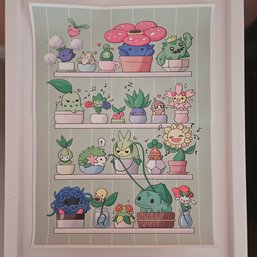 Grass Pokemon Cute Pokemon Poster