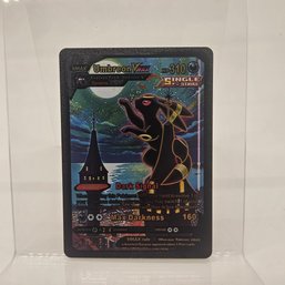 Umbreon V Max Custom Black Pokemon Card