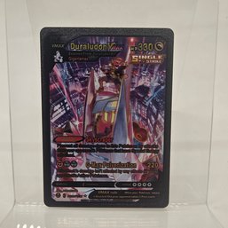 Duraludon V Max Custom Black Pokemon Card