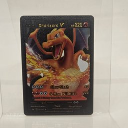 Charizard V Custom Black Pokemon Card