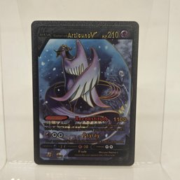 Articuno V Custom Black Pokemon Card