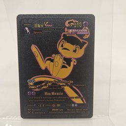 Mew V Max Custom Black Pokemon Card