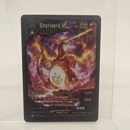 Charizard V Max Custom Black Pokemon Card