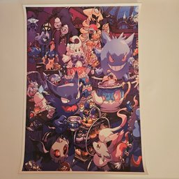 Ghost Pokemon Celebration Pokemon Poster